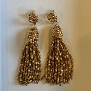BaubleBar Jewelry - Baublebar Piñata Gold beaded tassel earrings BaubleBar Jewelry - Baublebar Piñata Gold beaded tassel earrings